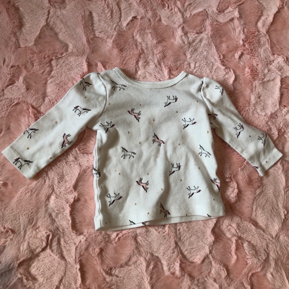 Sparkly Unicorn Carter’s Top